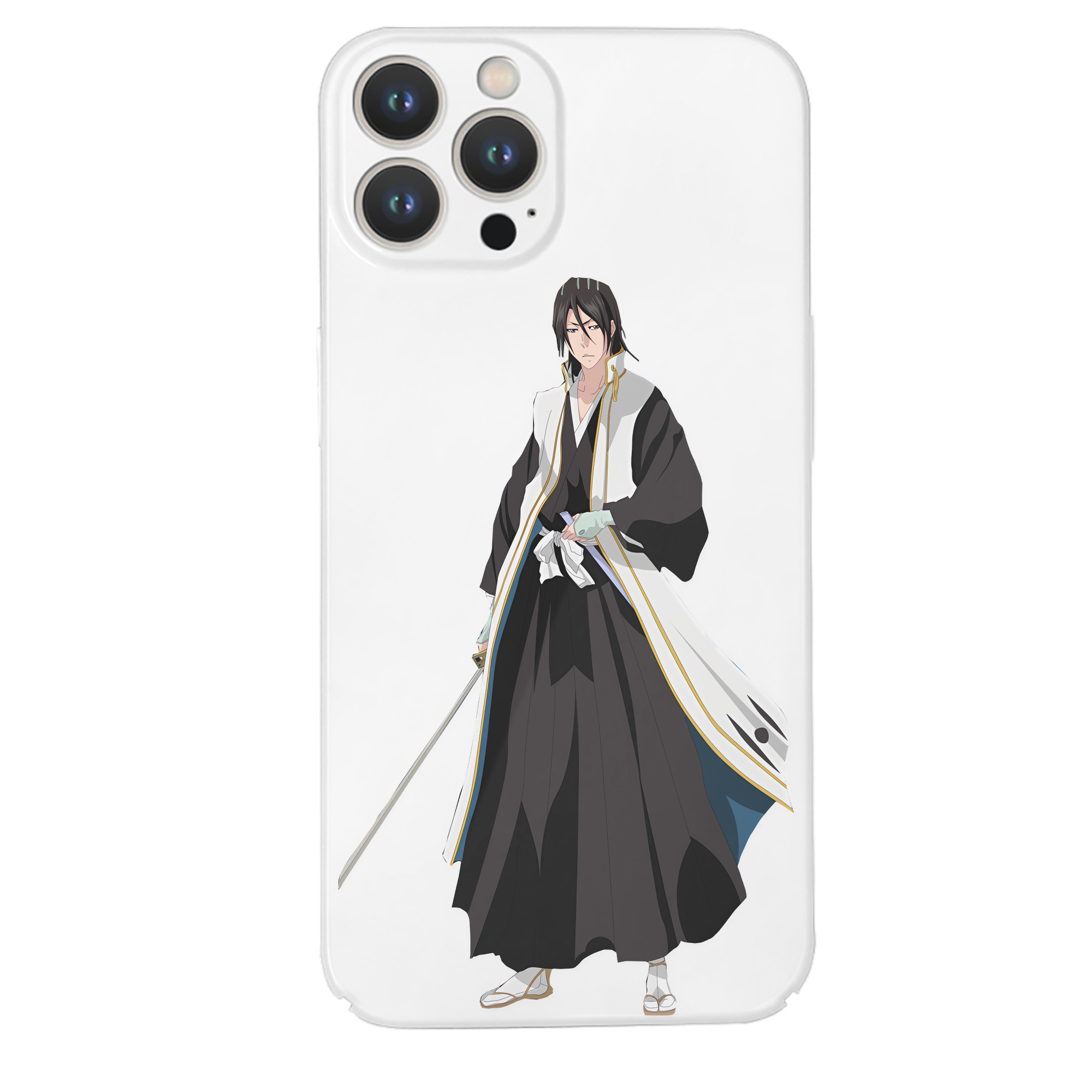 （画像用） ブリーチ くちき びゃくや BLEACH Kuchiki Byakuya 【iPhone 14シリーズ対応】ハードケース